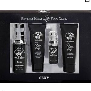 Beverly Hills polo club sexy gift set shower gel after shave balm sealed